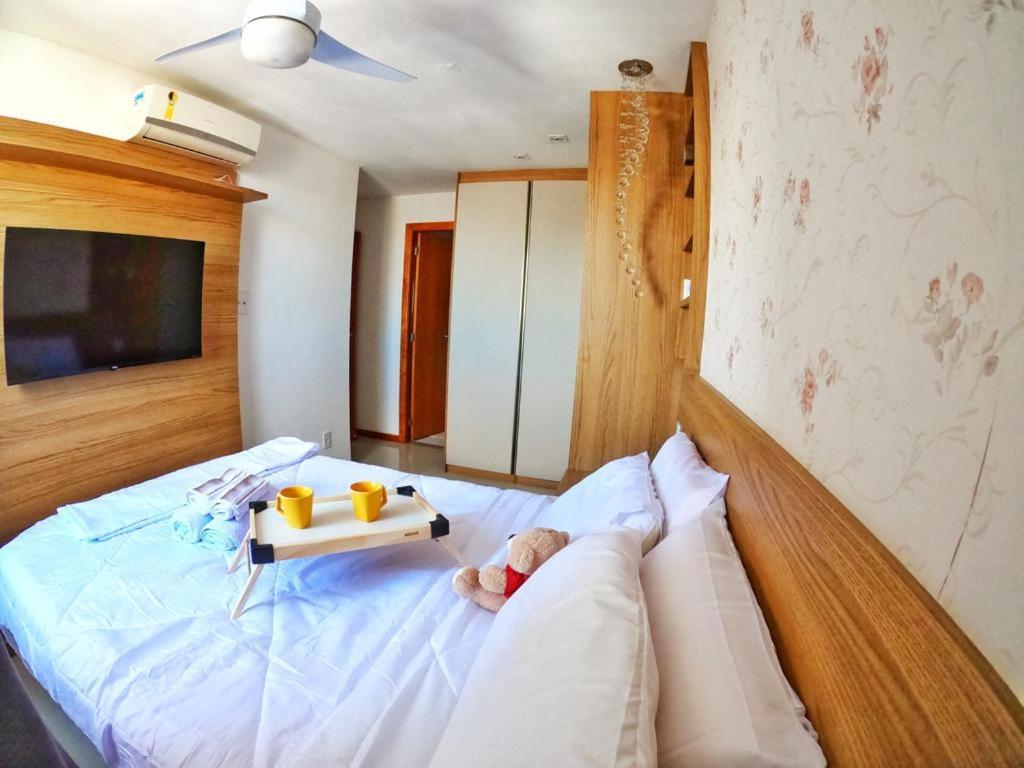 Aconchegante Apartamento Perto Do Mar Com Wi-Fi Gratuito Apartamento Vila Velha  Exterior foto